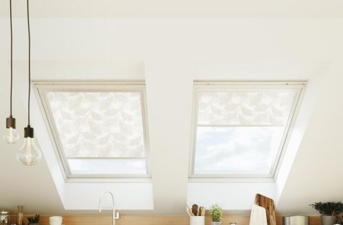 Vnitřní látová roleta střešní okno