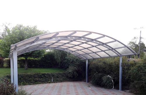 Zastřešní přístřešku na auto